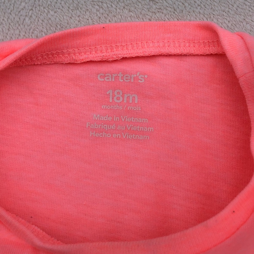 Carter’s Baby Girl Set Size 18M - Picture 5 of 8